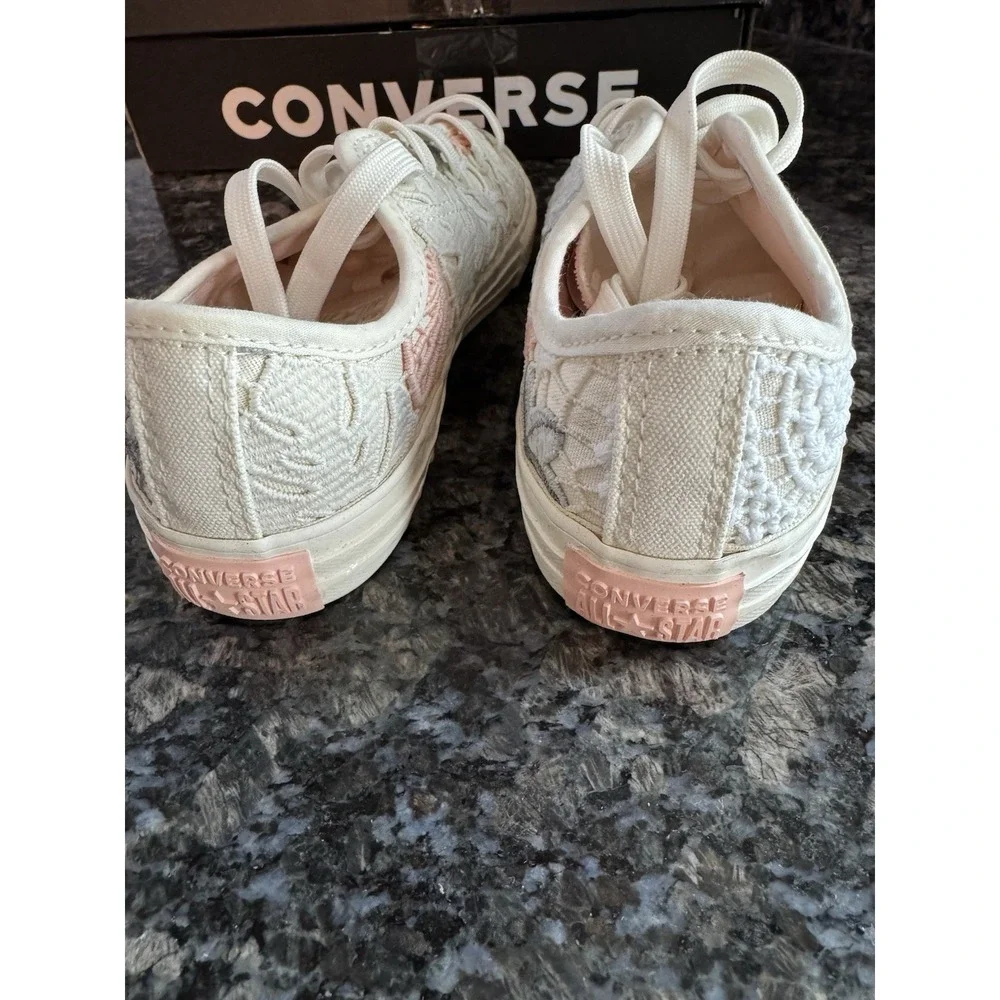 Converse‎ Chuck Taylor All Star Festival Crochet Low-Top Sneaker Size Kids 2